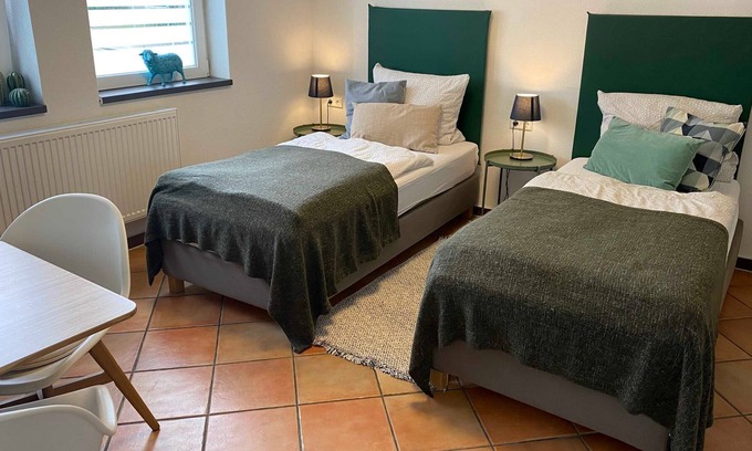 Obersulm Appartement | Mini Appartement - Chambre 14 - Gästehaus Lamm