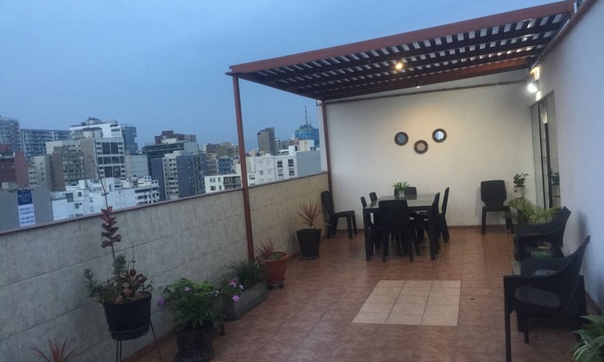 Miraflores Copropriété | Miraflores Penthouse-Rooftop Private Terrace-2 levels- Ocean View-4 bedroom,