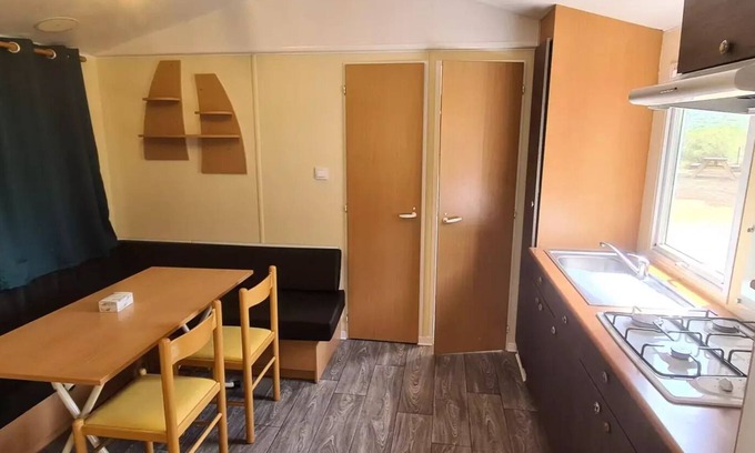 Bizanet Maison | Mobil Home Cigale + Clim + TV 32m² - 2 bedrooms 4 people