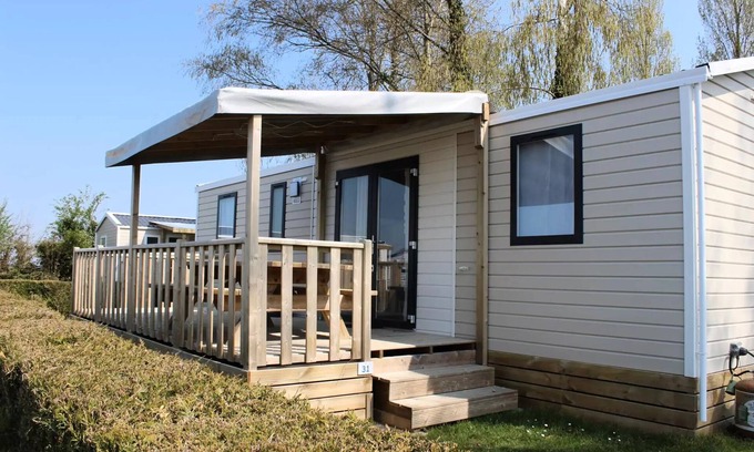 Balleroy Maison | Mobilhome Nirvana 4 chambres + 1 sdb - 40 m² + terrasse semi couverte 8 personnes