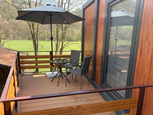 Hnusta Hôtel | Mobilný domček - dvojlôžková izba