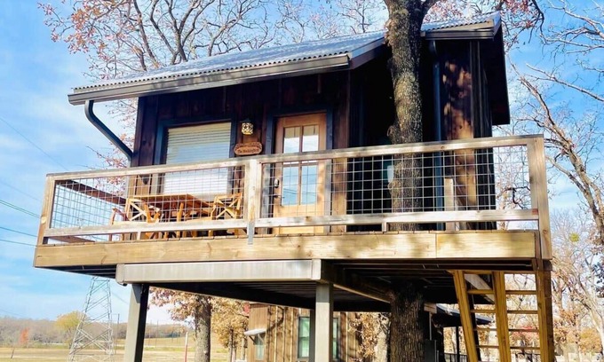 Elm Mott Location De VR | Mockingbird Treehouse (15 MIN to Magnolia/Baylor)