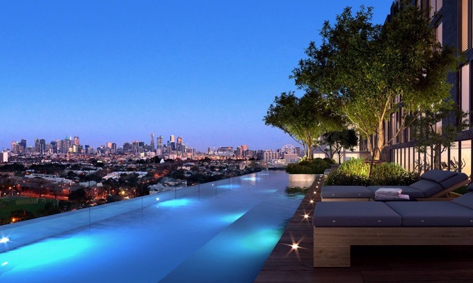 Flemington Appartement | Modern 1-Bed & City Views, Steps from Racecourse