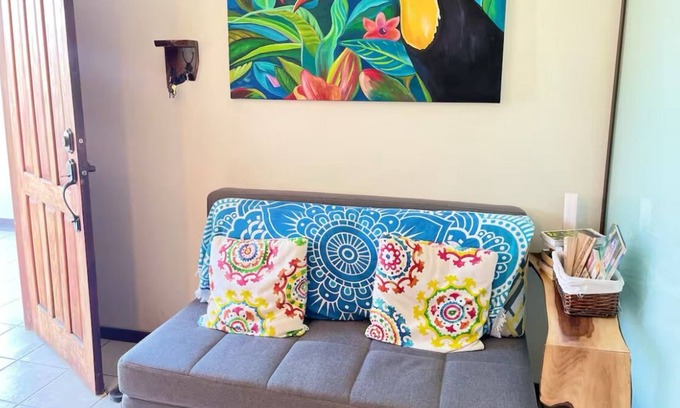 Coco Copropriété | Modern 1-bedroom condo in gated complex with pool, WiFi & AC