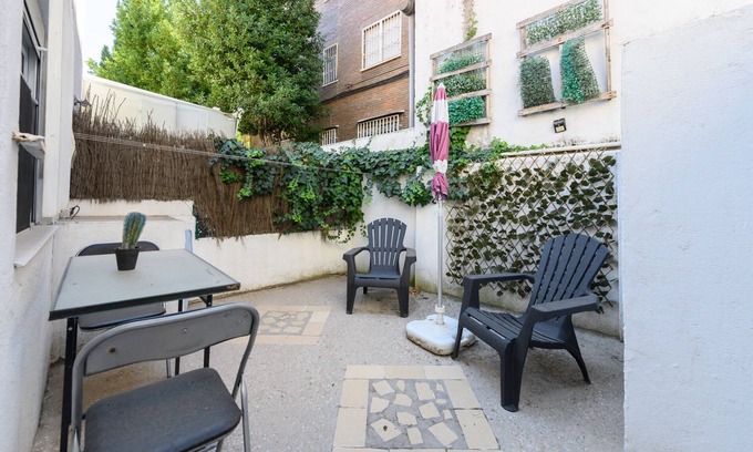 Colonia de la Prensa Appartement | Appartement moderne d'une chambre avec terrasse pour se détendre à Madrid