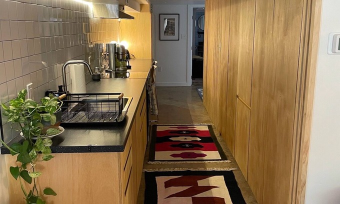 Eckington Appartement | Modern 1BR apartment in historic D.C. row home