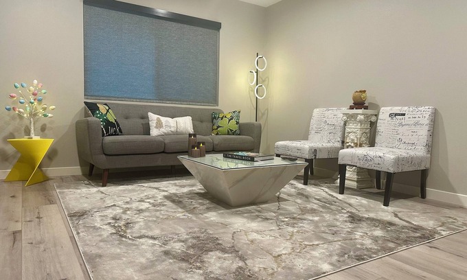 Duarte Copropriété | Modern 2-bedroom/2-bath condo with WiFi, AC with Mountain View
