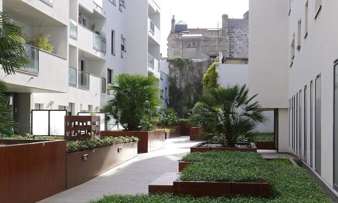 Meriadeck Appartement | Appartement de 60 m2 situé au 3e étage d'une résidence contemporaine
