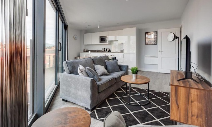 Bordesley Appartement | Modern 2 Bedroom Apartment in Central Birmingham