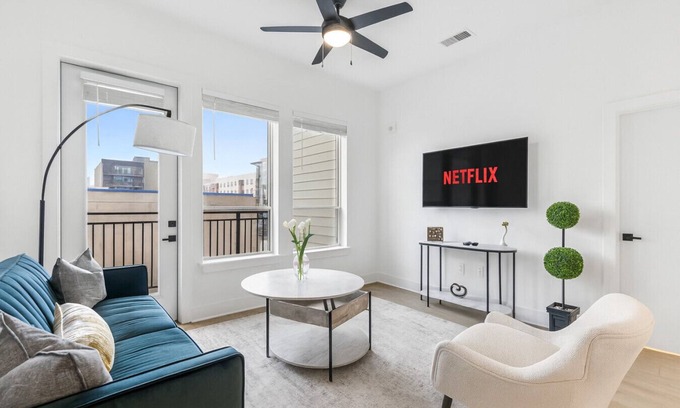 Five Points South Appartement | Modern 2BR Condo Near Railroad Park & UAB