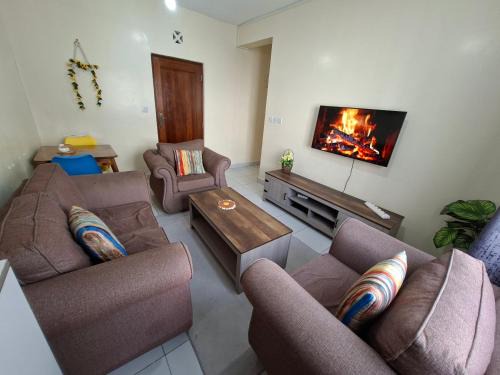 Manyimbo Appartement | Modern 3-Bedroom Apartment with Gym, Pool and Basketball Court in Buxton Point, Mombasa