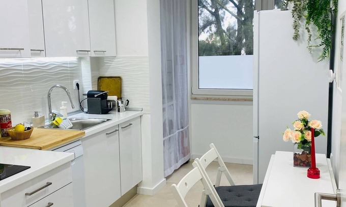Benfica Appartement | Appartement moderne de 3 chambres avec vue sur le jardin à Benfica Lisbonne