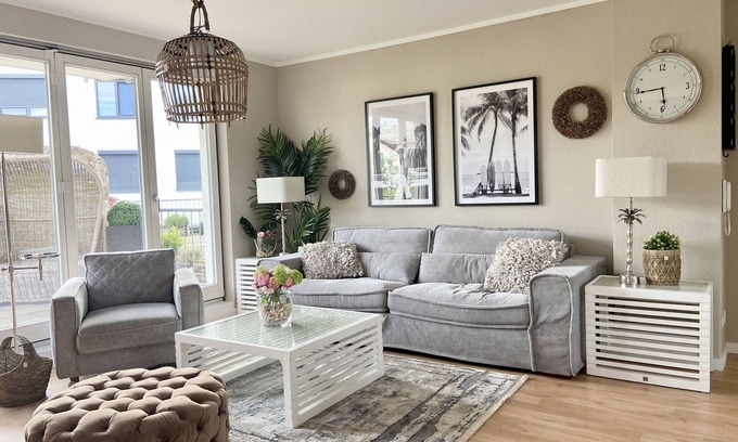 Grossheppach Appartement | Modern 3-room flat with fantastic roof terrace near Stuttgart
