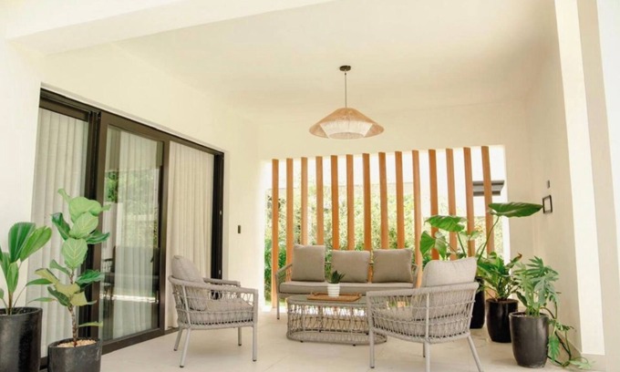 San Pedro de Macoris Villa | Modern 3BR Villa with High-End Design Golf PGA+ Beach Club