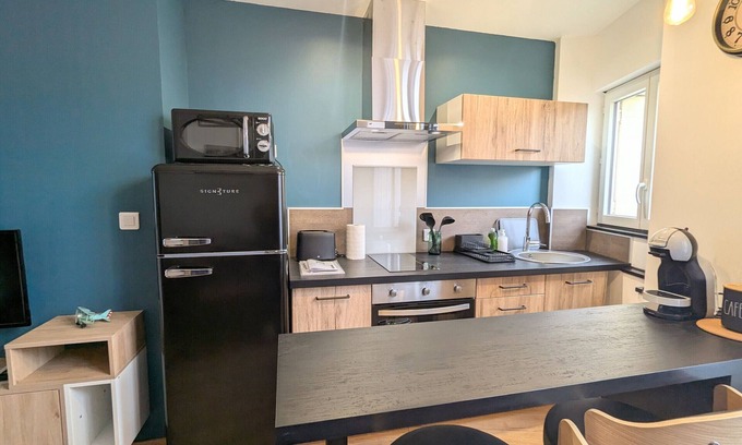 Chateauroux Appartement | Studio moderne et calme au centre-ville avec parking sécurisé
