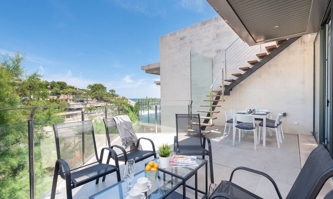 Cala San Vicente Appartement | Appartement moderne avec vue sur la mer, Wifi, AAC, à Cala Sant Vicenç, Pollença