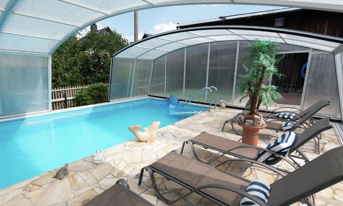 Pohla Appartement | Modern Apartment inP hla Saxony near Ski Area