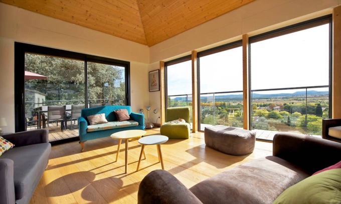 Corconne Maison | Maison d'architecte en bois écologique moderne.