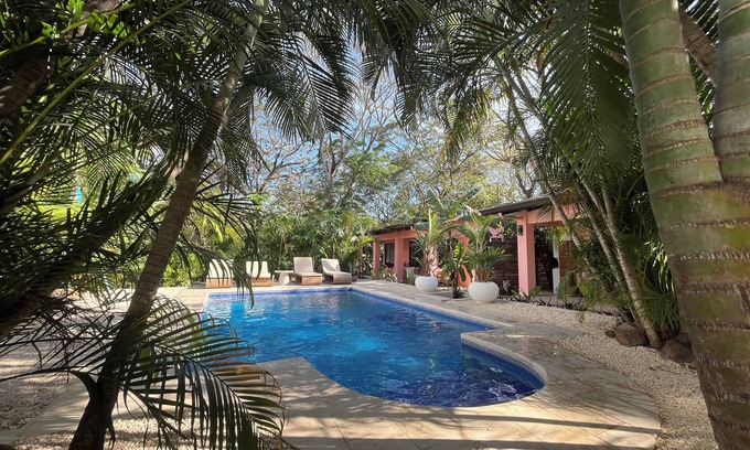 Playa Grande Maison | Modern Boho Casita w/pool, 10 min walk to beach