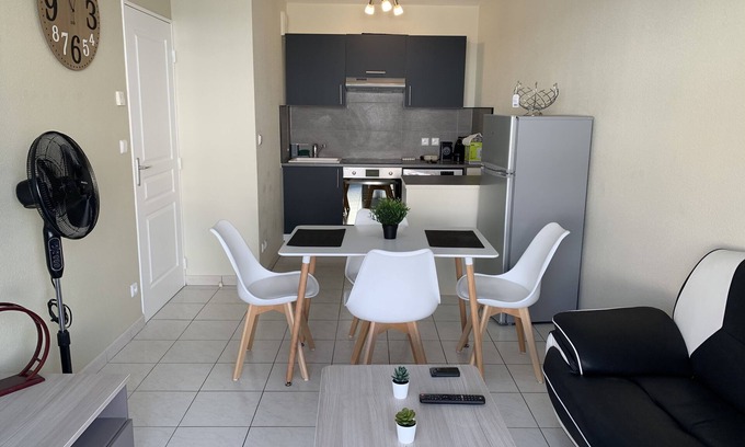 Talange Appartement | F2 rénové,lumineux avec balcon parking