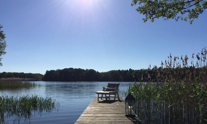 Dummer Maison | maison moderne confort de vacances avec vue sur la mer et un accès direct au lac