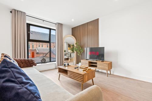 Bordesley Appartement | Modern Cosy 1-Bed, Sleeps 6, Central, Netflix