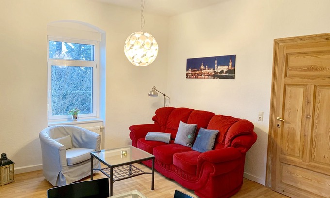 Omsewitz Appartement | Maison moderne de vacances confortable avec un jardin à Dresde