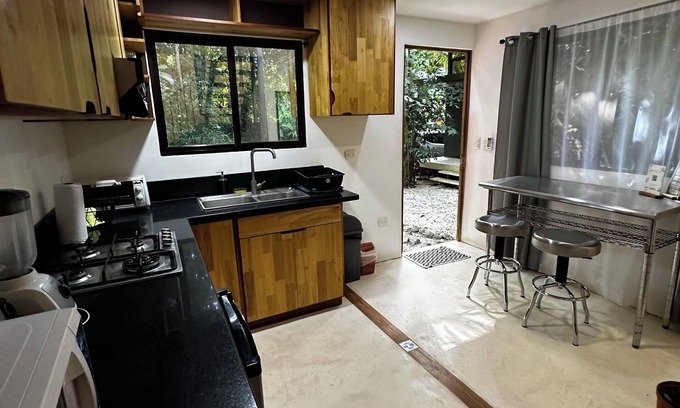 Playa Hermosa Cobano Cabine | Modern Casita in the jungle. Steps to the Beach.