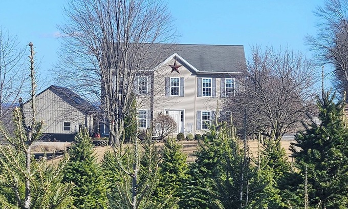 Middleburg Maison | Modern Farmhouse, Country Getaway, Christmas Tree Farm,Beautiful Views & Hot Tub