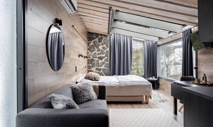 Jamsa Cabine | Private & Luminous Suite with lake views