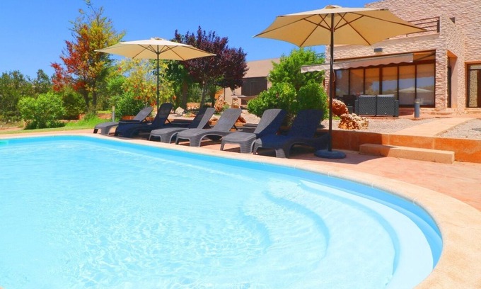 Es Palmer Villa | Maison de vacances moderne "Son Vigili" avec Wi-Fi, jardin, terrasse et piscine