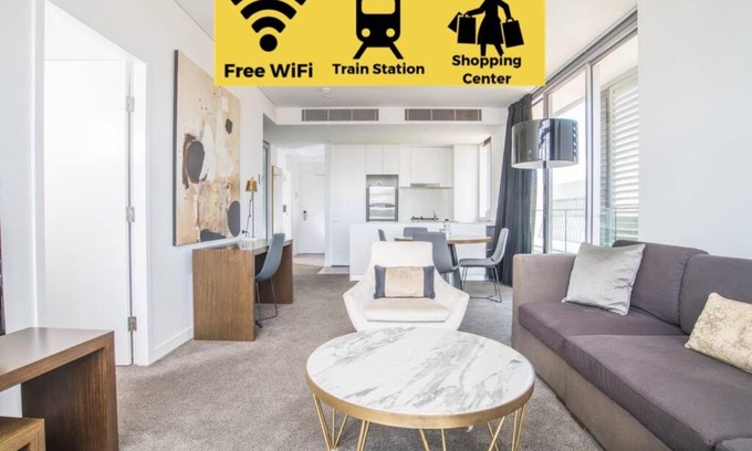 Chatswood CBD Appartement | Modern home for 4