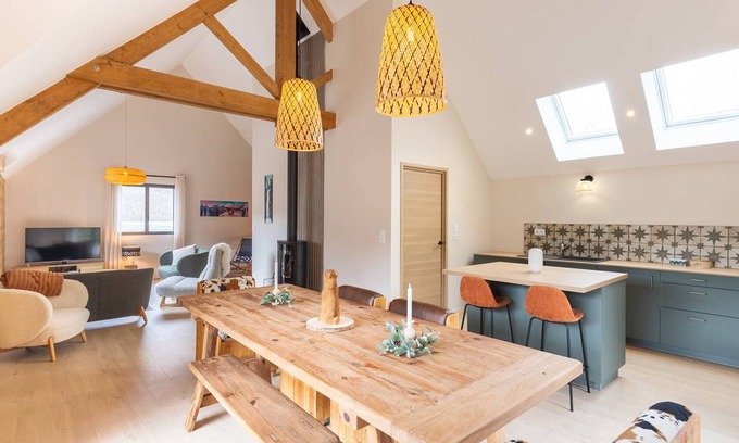 Peyragudes Maison | Maison d’exception 8 pers avec WiFi, garage sécurisé et linge inclus près de Loudenvielle