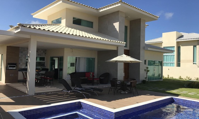 Barra do Jacuipe Maison | Maison moderne à Barra do Jacuípe à 180m de la plage