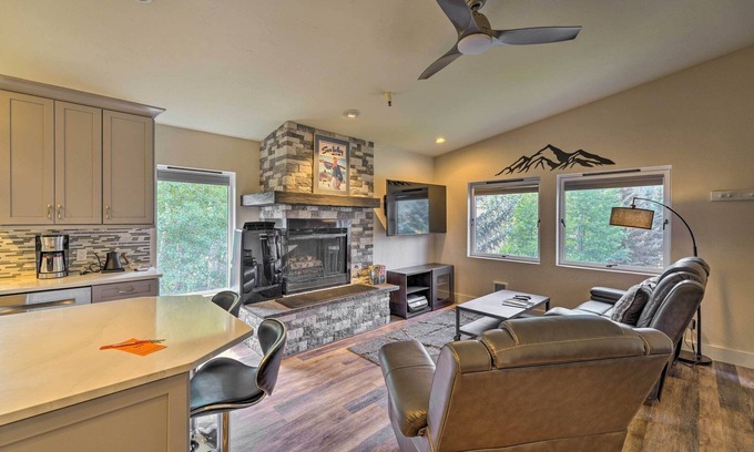 Ketchum Copropriété | Modern Ketchum Condo: Walk to Dtwn & Ski Lift