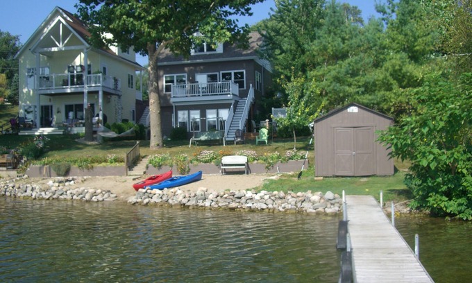 Leesburg Maison | Accueil au bord du lac moderne sur le lac Sechrist (chaîne de lacs Barbee)