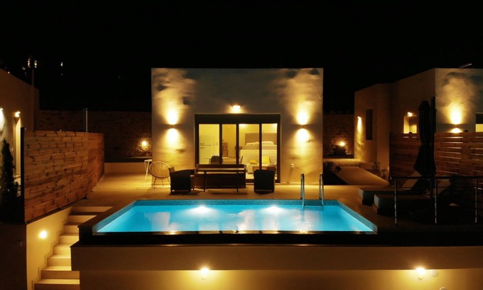 Trochalia Maison | Modern luxurious suite with private pool and sea view, Suite (FE)