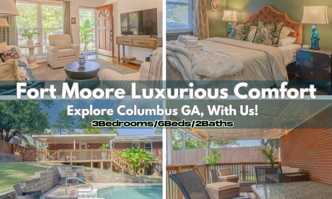 Fortson Maison | Modern Luxury Cottage w/Pool | Near Fort Moore