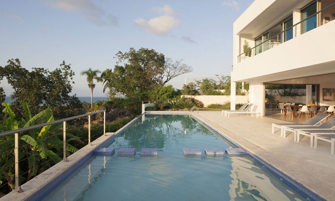 Las Terrenas Villa | Villa de luxe moderne avec vue spectaculaire sur l'océan