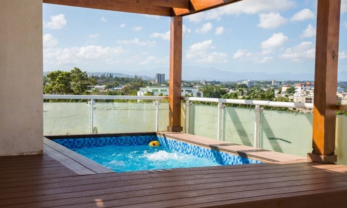 Santiago Province Appartement | Modern penthouse at Miramar, private picuzzi, terrace and city view