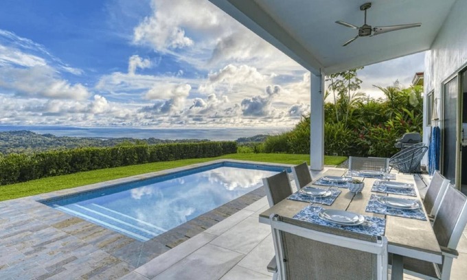 Ballena Maison | Modern-Pool-Ocean views-Gated-Ojochal-3 suites