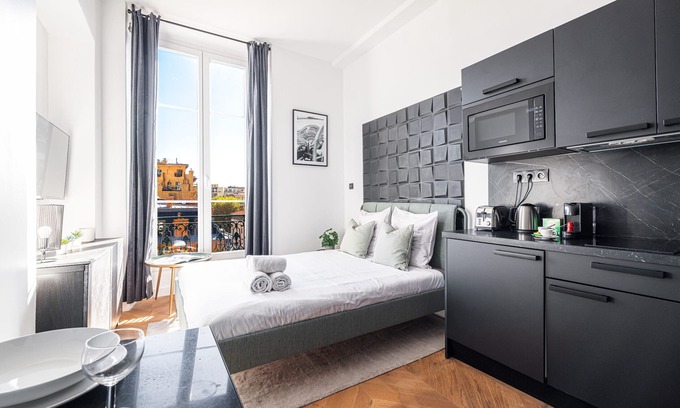 Lepante Quarter Appartement | Studio moderne & rénové - A/C - 300m Jean Médecin