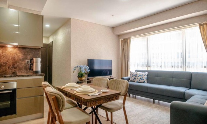 Mustafakemalpasa Appartement | Modern residence in a complex with pool