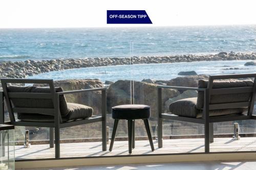 Vestbygd Maison | Modern Seaside Home with Sea View & Private Motorboat