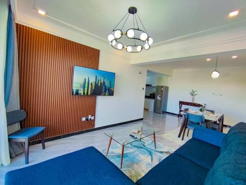 Central Province Appartement | modern serenity suites apartments with swimming pool,modern equipped gym,private parking space, children playing ground, proximity to major shopping malls and unbeatable city views