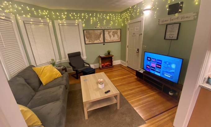 Providence Appartement | ⭐Modern, Spacious & Quiet ⭐3 BR APT ⭐Near BROWN, RISD, College Hill, Downtown ⭐