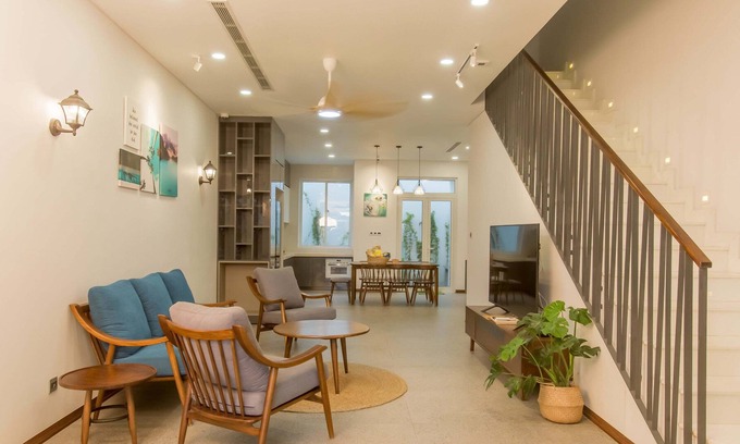 Hai Chau Villa | Villa de luxe moderne et élégante dans un super centre