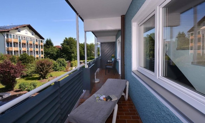 Bad Fuessing Appartement | Modern suite with garden view and WiFi in the Bavarian spa triangle