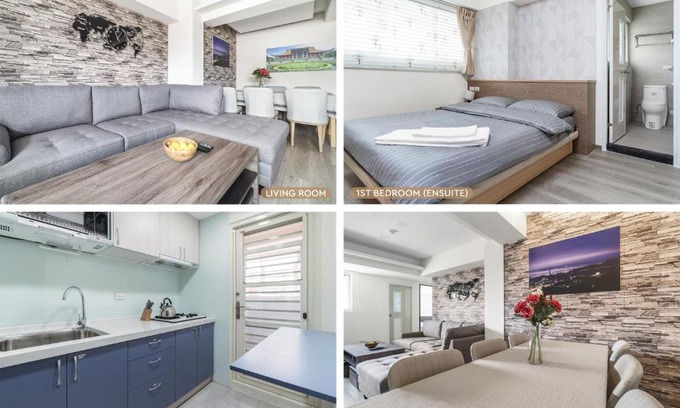 Datong Appartement | Modern Taipei Main Station Home 3B3b 台北車站現代之家 3房3衛