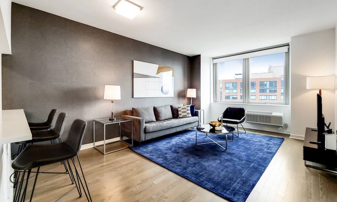 The Waterfront Appartement | Modern Two Bed Serviced Apartement in Jersey City